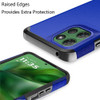 Shockproof Air Cushion Hybrid Case for Motorola Moto G Power 2025 - Classic Blue