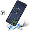 Military Grade Hybrid Case with Ring Grip for Motorola Moto G Power 2025 - Blue