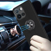 Military Grade 360 Rotating Ring Grip Hybrid Case for Motorola Moto G 2025 - Black
