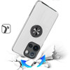 Military Grade 360 Rotating Ring Grip Hybrid Case for Motorola Moto G 2025 - Silver