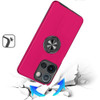 Military Grade 360 Rotating Ring Grip Hybrid Case for Motorola Moto G Power 2025 - Hot Pink
