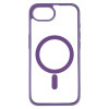 Acrylic Transparent Case with MagSafe for iPhone 16e - Purple