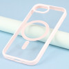 Acrylic Transparent Case with MagSafe for iPhone 16e - Pink