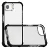 Transparent Protective Bumper Case for iPhone 16e - Black