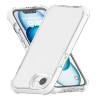 Transparent Protective Bumper Case for iPhone 16e - White