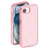 Crystal Glitter Fusion Case for iPhone 16e - Pink