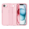 Ultra Slim Hybrid Transparent Case for iPhone 16e - Pink