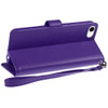 Extra Series Essential Leather Wallet Stand Case for iPhone 16e - Purple