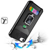 Military Grade All-In-One Ring Stand Card Case for iPhone 16e - Black