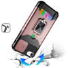 Military Grade All-In-One Ring Stand Card Case for iPhone 16e - Rose Gold