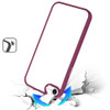 Optical Grade Acrylic Transparent Case for iPhone 16e - Burgundy