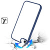 Optical Grade Acrylic Transparent Case for iPhone 16e - Blue