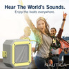 Nautica S100 Portable Bluetooth Wireless Outdoor Speaker - Grey Yellow