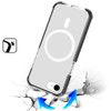 MagSafe Transparent Protective Bumper Case for iPhone 16e - Black