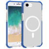 MagSafe Transparent Protective Bumper Case for iPhone 16e - Blue