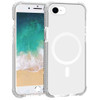 MagSafe Transparent Protective Bumper Case for iPhone 16e - White