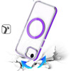 Clarity Collection MagSafe Case with Camera Ring Stand for iPhone 16e - Purple