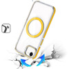 Clarity Collection MagSafe Case with Camera Ring Stand for iPhone 16e - Yellow