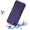 Military Grade Shockproof Hybrid Armor Case for iPhone 16e - Purple