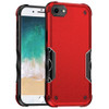 Military Grade Shockproof Hybrid Armor Case for iPhone 16e - Red