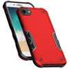 Military Grade Shockproof Hybrid Armor Case for iPhone 16e - Red