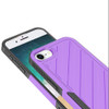 Military Grade Noble Hybrid Armor Case with Belt Clip Holster for iPhone 16e - Purple