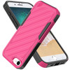 Military Grade Noble Hybrid Armor Case with Belt Clip Holster for iPhone 16e - Hot Pink