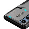 Combat Tough Series Hybrid Case with Camera Lens Cover for Motorola Moto G 2025 - Grey