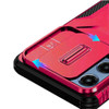 Combat Tough Series Hybrid Case with Camera Lens Cover for Motorola Moto G 2025 - Hot Pink