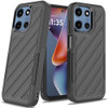 Military Grade Noble Hybrid Armor Case for Motorola Moto G 2025 - Black