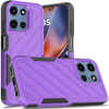 Military Grade Noble Hybrid Armor Case for Motorola Moto G 2025 - Purple