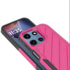 Military Grade Noble Hybrid Armor Case for Motorola Moto G 2025 - Hot Pink