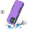 Military Grade Noble Hybrid Armor Case for Motorola Moto G Power 2025 - Purple