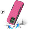 Military Grade Noble Hybrid Armor Case for Motorola Moto G Power 2025 - Hot Pink