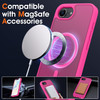 Shade Series Hybrid Case with MagSafe for iPhone 16e - Hot Pink