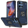 Military Grade Robust Series Dual Layer Hybrid Case with Ring Grip for Motorola Moto G 2025 - Blue