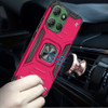 Military Grade Robust Series Dual Layer Hybrid Case with Ring Grip for Motorola Moto G Power 2025 - Hot Pink