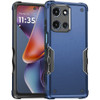 Military Grade Shockproof Hybrid Armor Case for Motorola Moto G 2025 - Blue