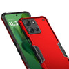 Military Grade Shockproof Hybrid Armor Case for Motorola Moto G Power 2025 - Red