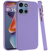 Soft Touch Dual-Layer Hybrid Case for Motorola Moto G 2025 - Purple