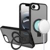 Frosted MagSafe Stand Case for iPhone 16e - Black