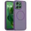 Shade Series Hybrid Case with MagSafe Magnetic Ring for Motorola Moto G Power 2025 - Purple