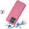 Shade Series Hybrid Case with MagSafe Magnetic Ring for Motorola Moto G Power 2025 - Hot Pink