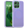 Shade Series Hybrid Case with MagSafe Magnetic Ring for Motorola Moto G Power 2025 - Light Purple