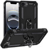 Military Grade Hybrid Case with Belt Clip Holster for iPhone 16e - Black