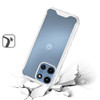 Shockproof Fusion Shield Tough Snap-on Case for Motorola Moto G 2025 - Clear