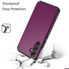 Shockproof Air Cushion Hybrid Case for Samsung Galaxy A36 5G - Purple