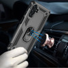 Military Grade Hybrid Case with Ring Grip for Samsung Galaxy A36 5G - Grey