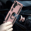 Military Grade Hybrid Case with Ring Grip for Samsung Galaxy A36 5G - Rose Gold