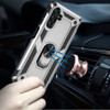 Military Grade Hybrid Case with Ring Grip for Samsung Galaxy A36 5G - Silver